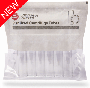 Certified free, sterile centrifuge tubes by Beckman Coulter