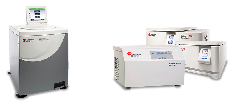 Beckman Coulter centrifuges