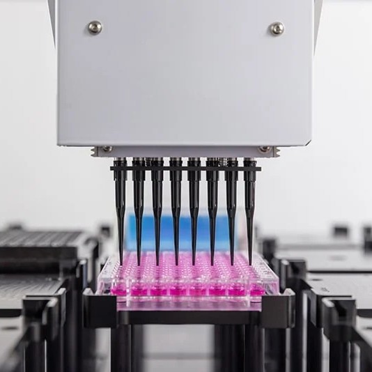 Biomek i3 liquid level sensing