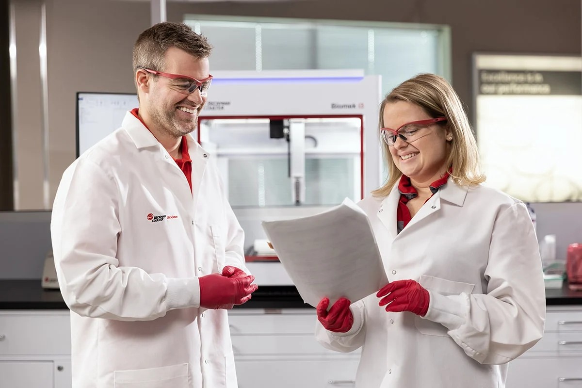 Biomek i-Series on-site training session